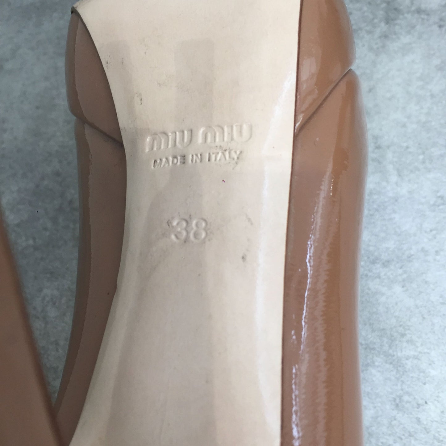 Escarpins Miu Miu T.38