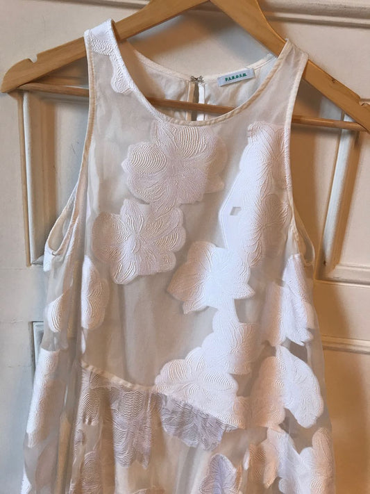 Robe Parosh blanche T.S
