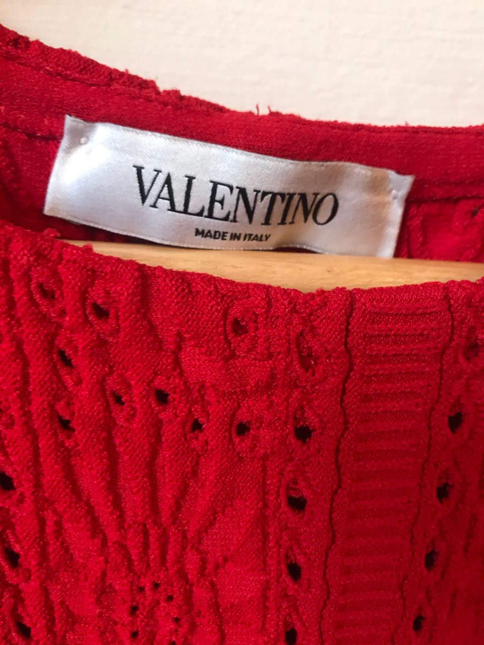 Robe Valentino rouge T.S