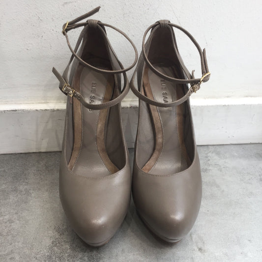Escarpins Elie Saab gris T.38