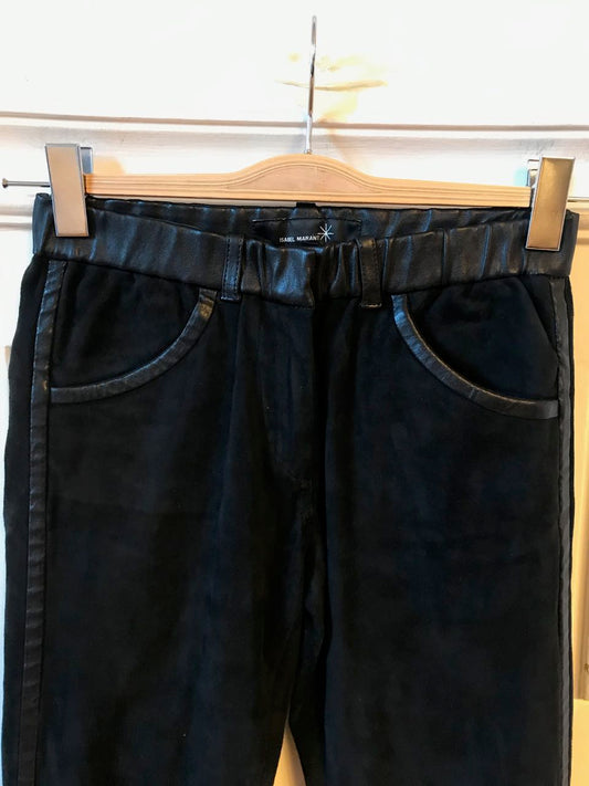 Pantalon Isabel Marant daim T.0