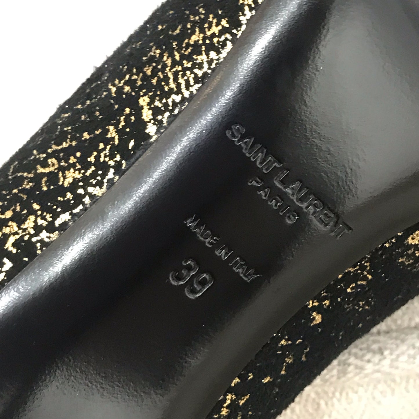 Escarpins Saint Laurent noirs T.39