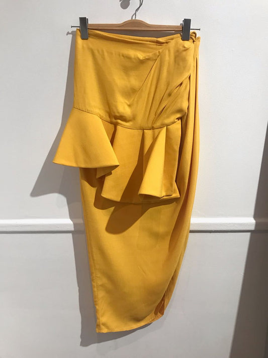 Jupe Jacquemus jaune T.36