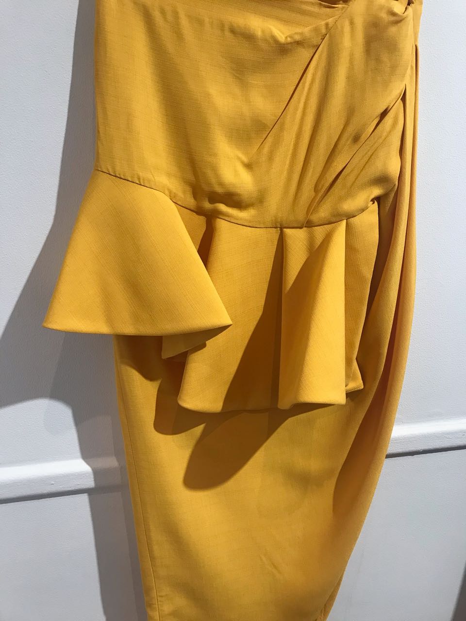 Jupe Jacquemus jaune T.36