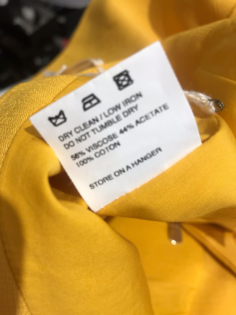 Jupe Jacquemus jaune T.36