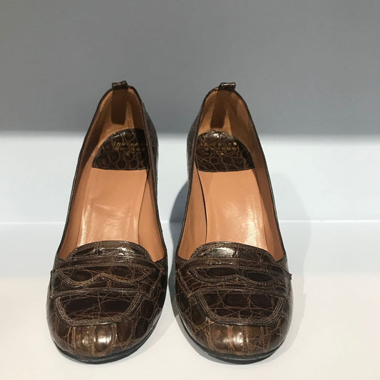 Escarpins Laurence Dacade marron T.37