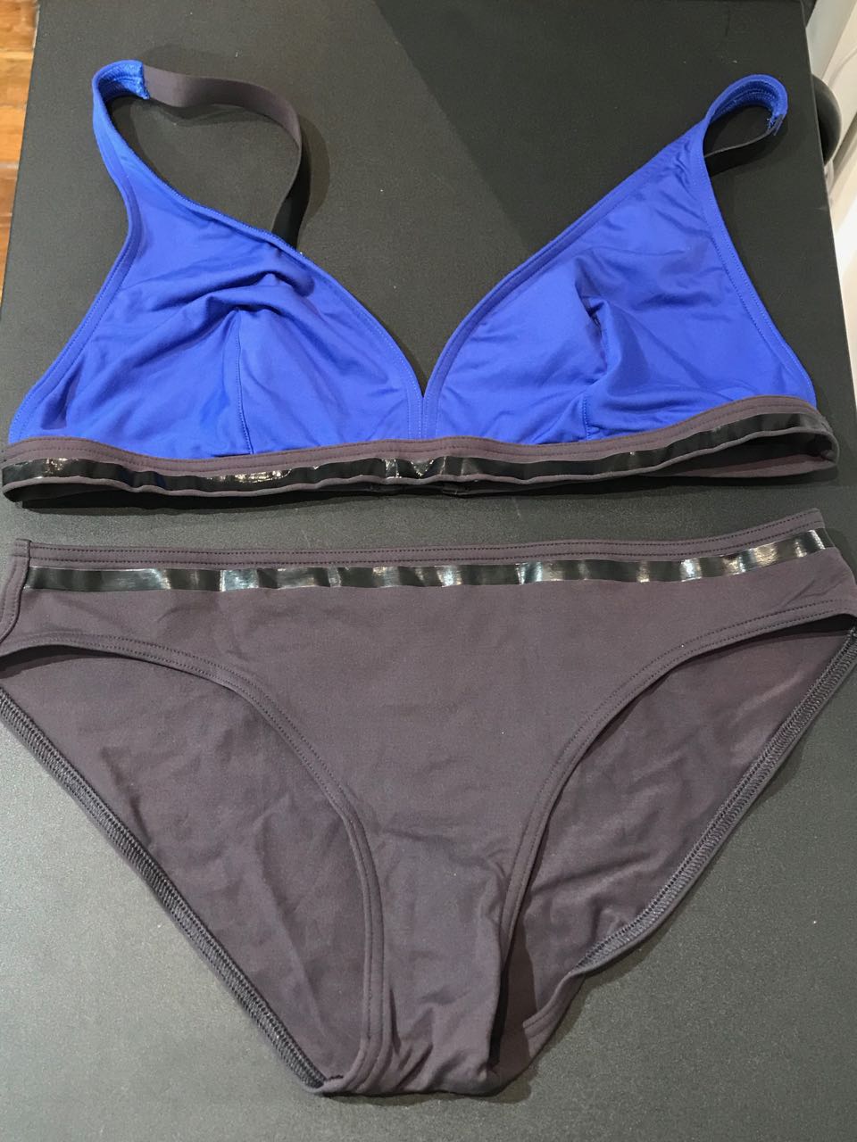 Maillot de bain Eres bleu et gris