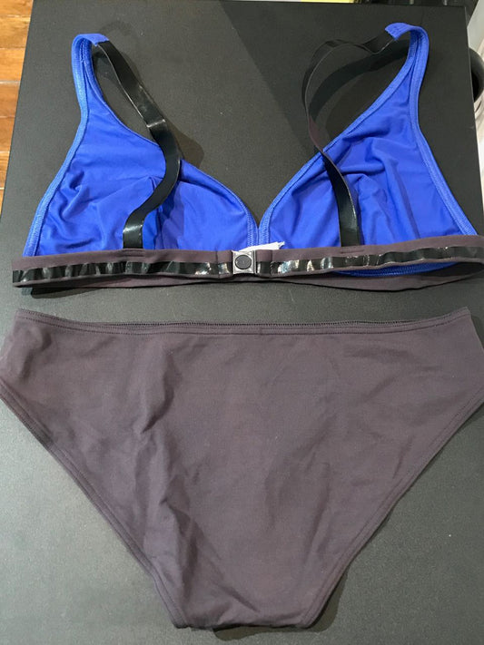 Maillot de bain Eres bleu et gris