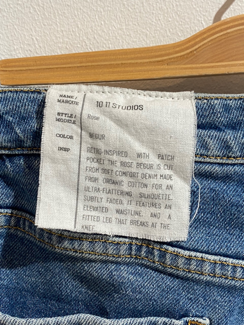 Jeans 10.11 Studios T.25