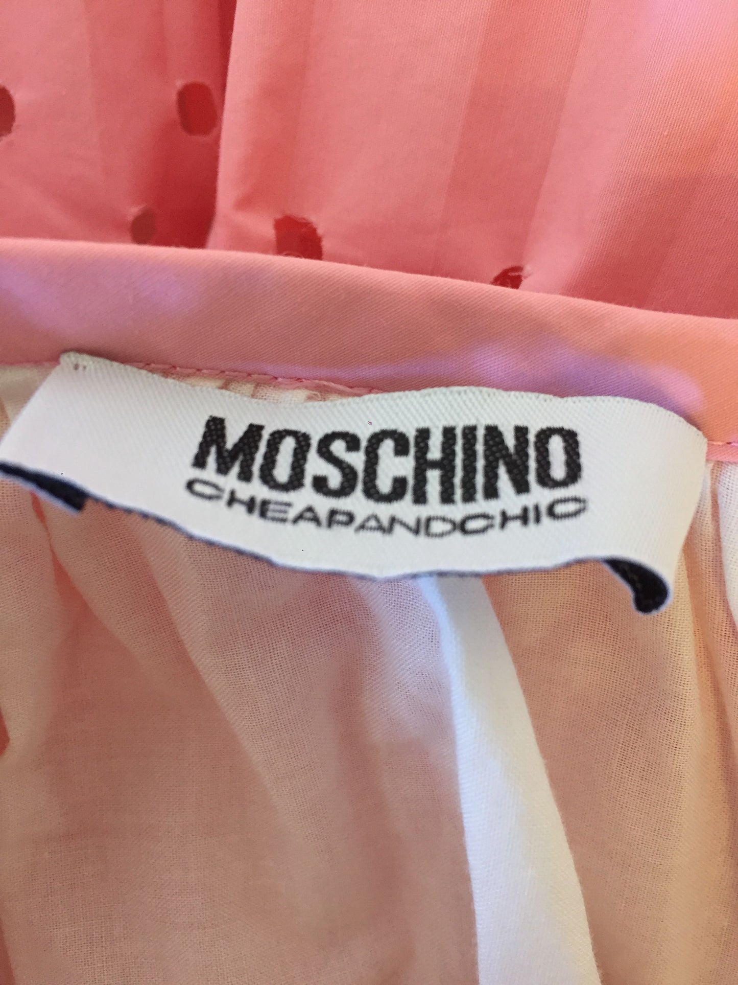 Jupe Moschino rose T.36