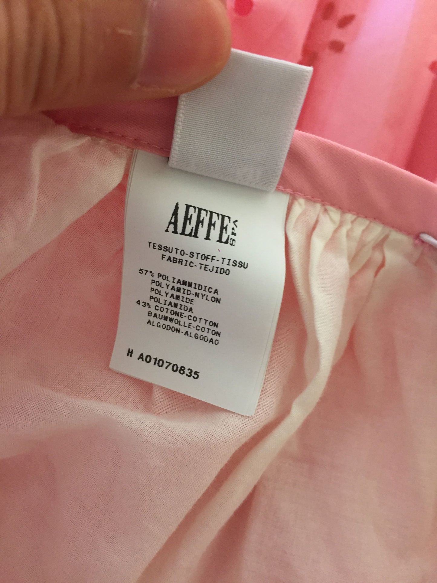 Jupe Moschino rose T.36