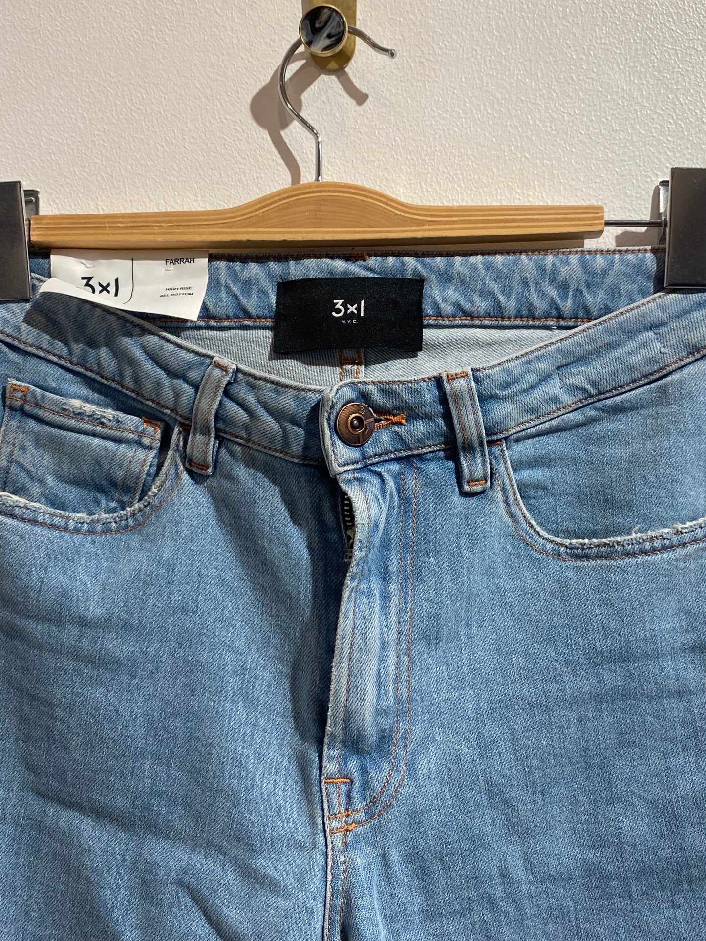 Jeans 3x1 bleu T.26