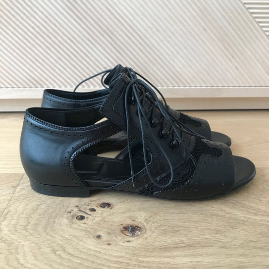 Sandales Givenchy noires T.36