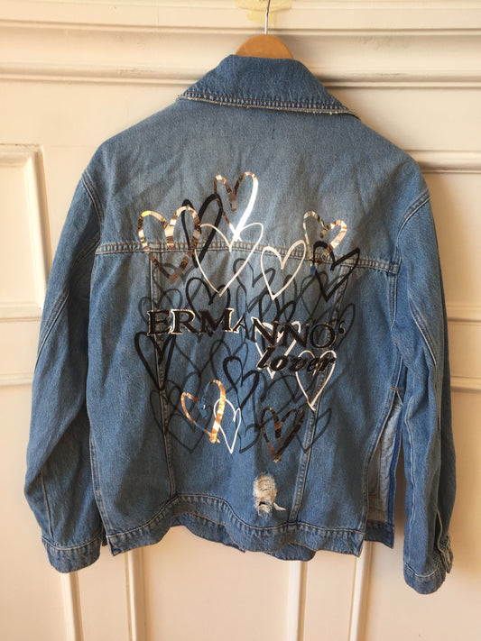 Veste en jeans Ermanno Scervino T.34