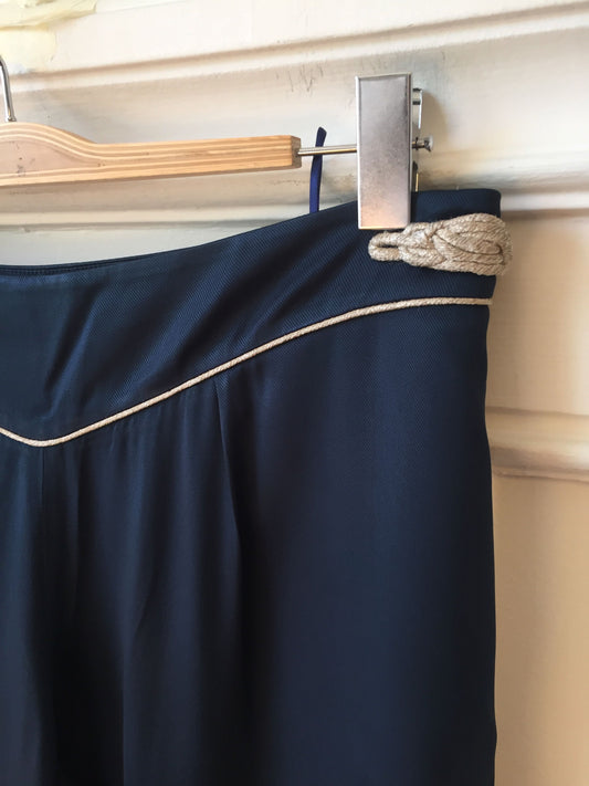 Pantalon Louis Vuitton bleu T.40