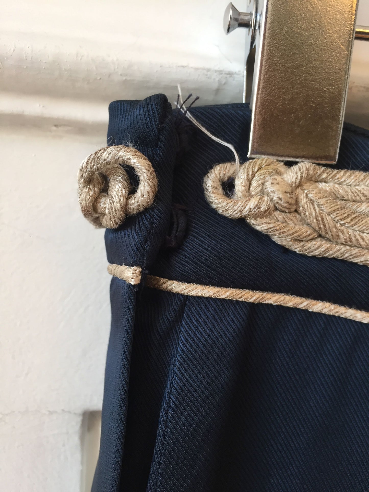 Pantalon Louis Vuitton bleu T.40