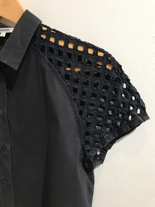 Chemise Carven noire T.38