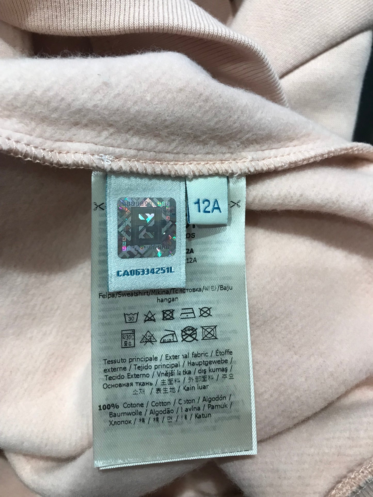 Ensemble Fendi rose T.10/12 ans