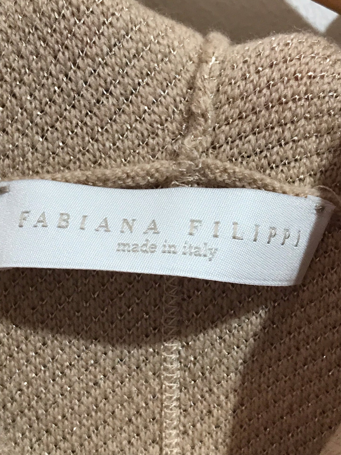 Gilet Fabiana Filippi beige T.36