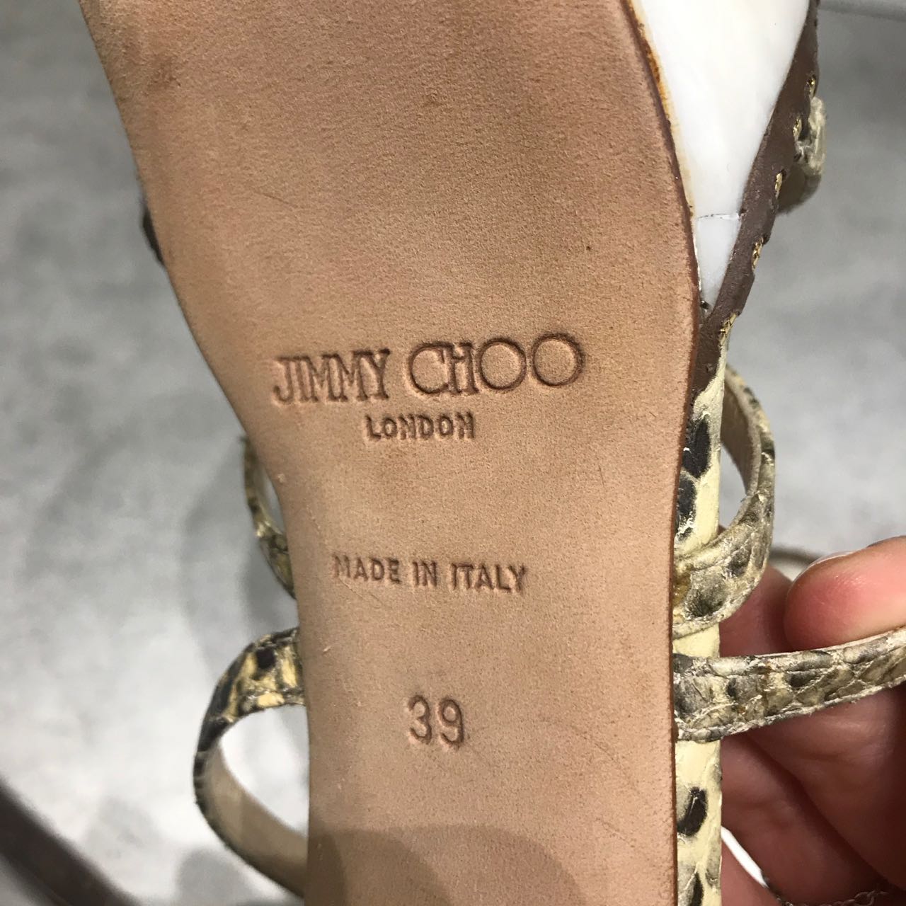 Sandales Jimmy Choo T.39