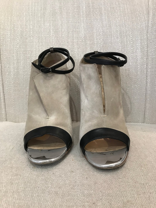 Boots Christian Louboutin grises T.37,5