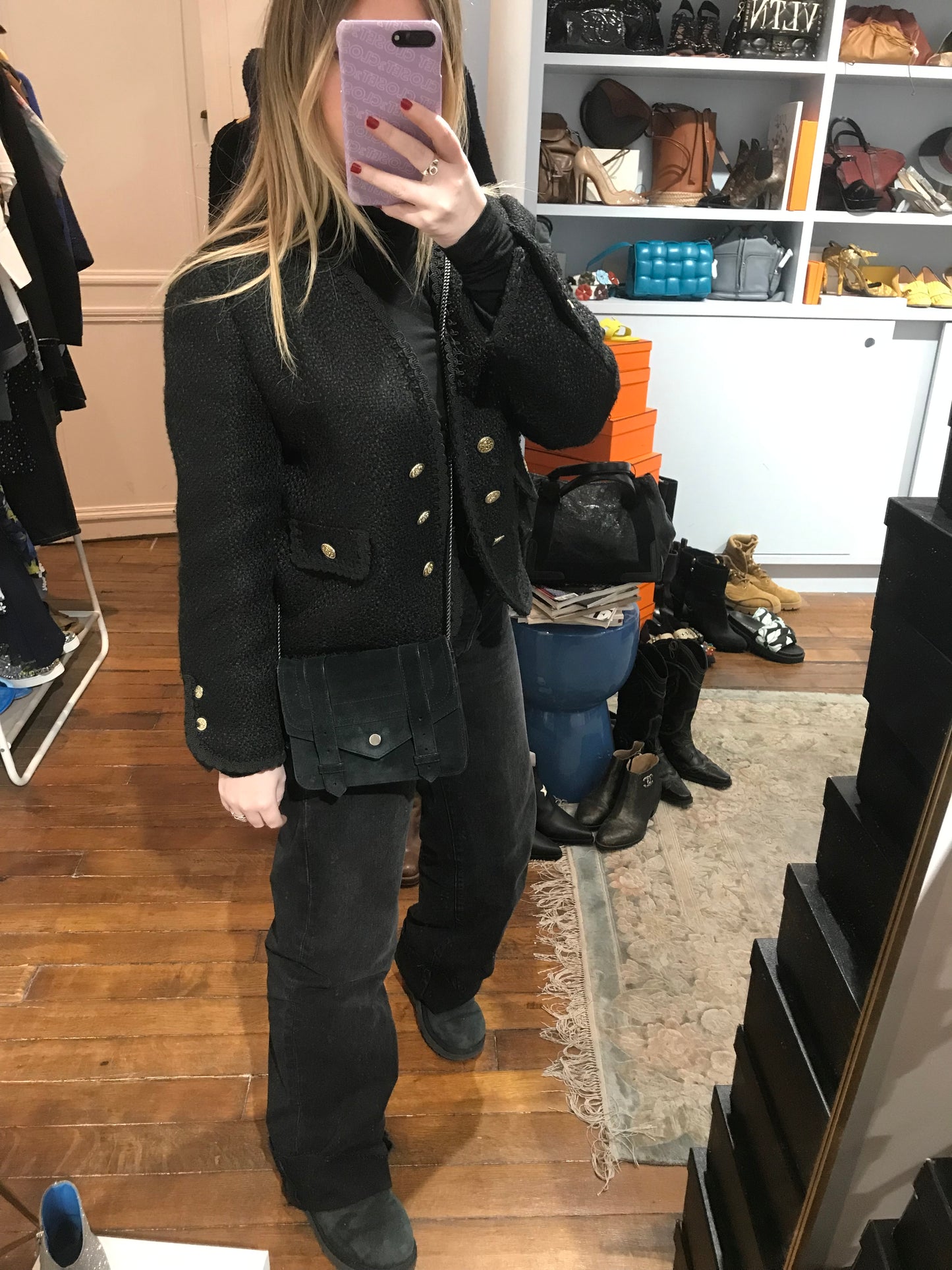 Sac Proenza Schouler PS1 Wallet on chain