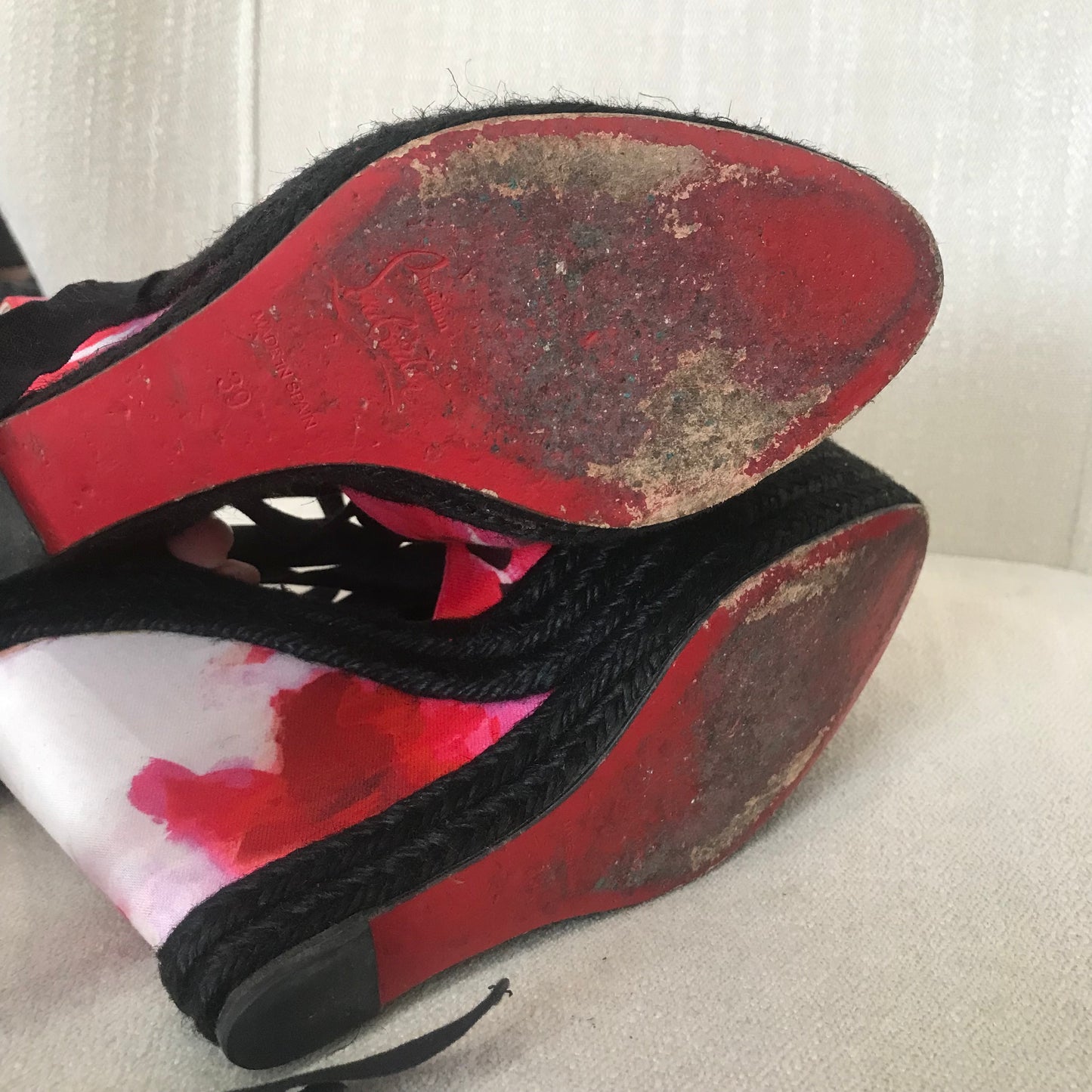 Sandales Christian Louboutin T.39
