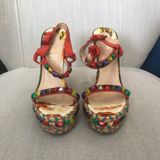 Sandales Christian Louboutin T.38