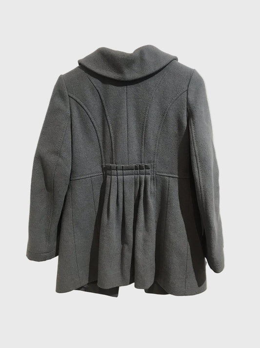Manteau Louis Vuitton bleu T.38