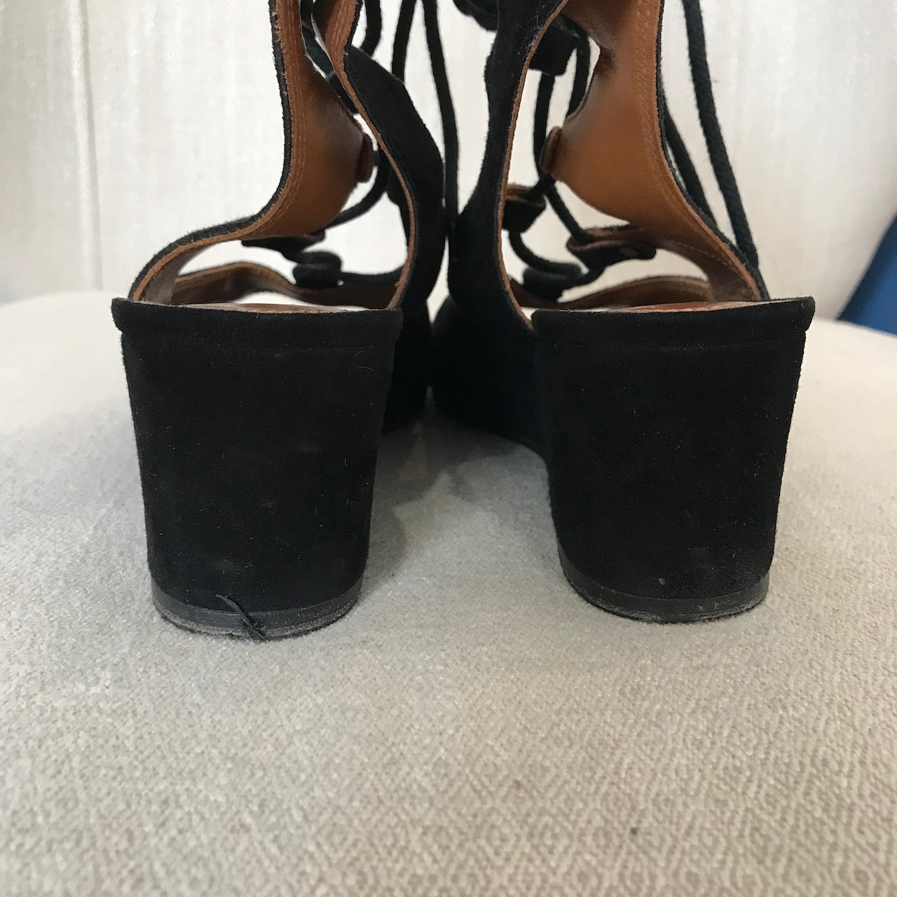 Sandales Chloé noires T.36,5