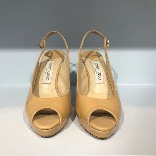 Escarpins Jimmy Choo beiges T.36,5