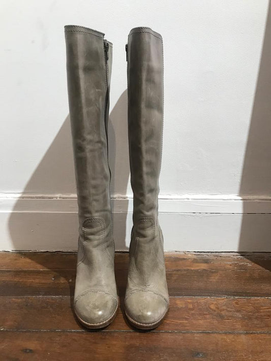 Bottes Chloé grises T.36