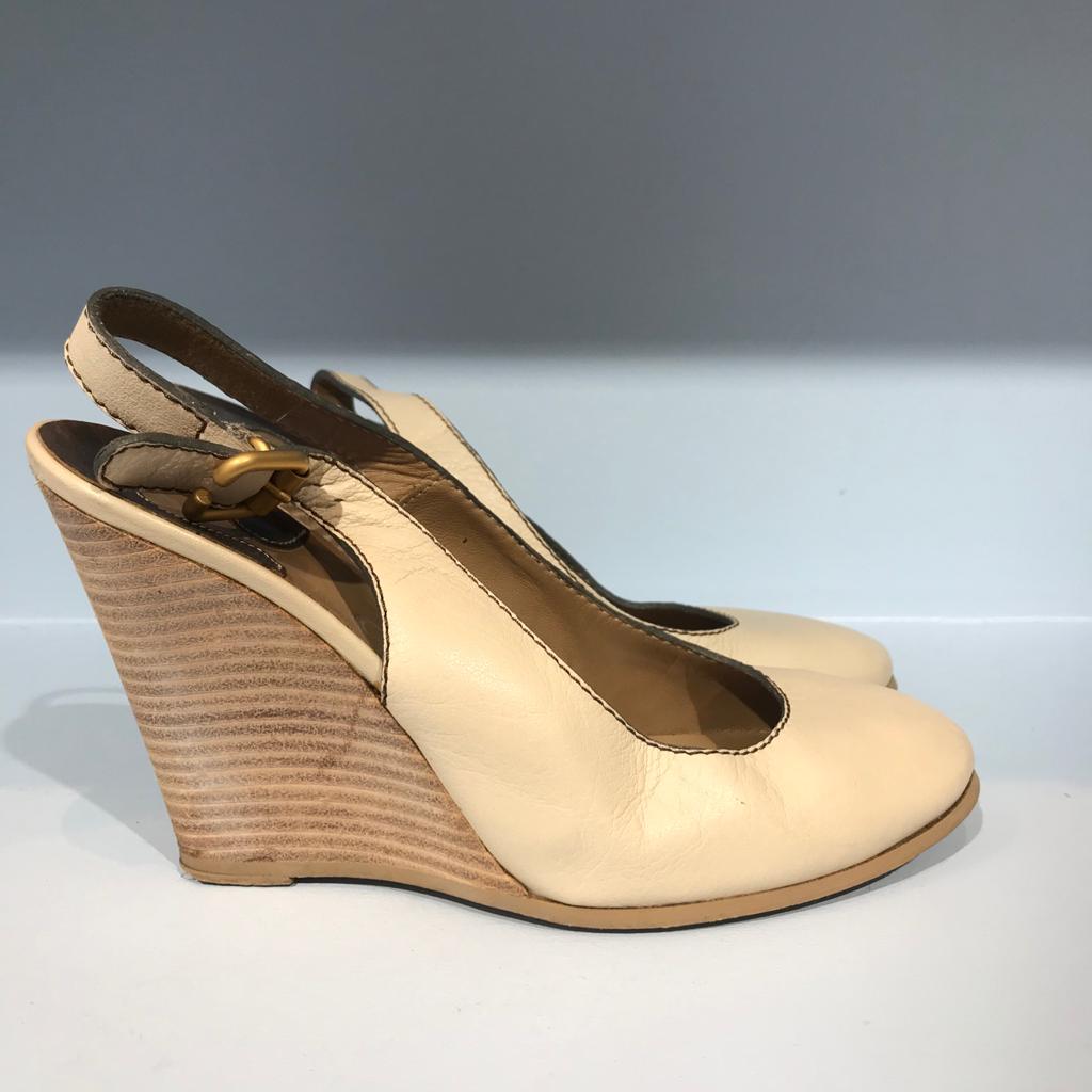 Escarpins Chloé beiges T.36,5