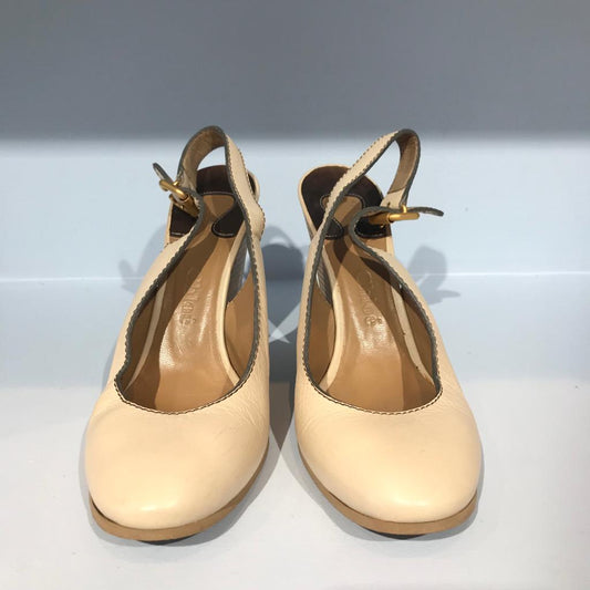 Escarpins Chloé beiges T.36,5