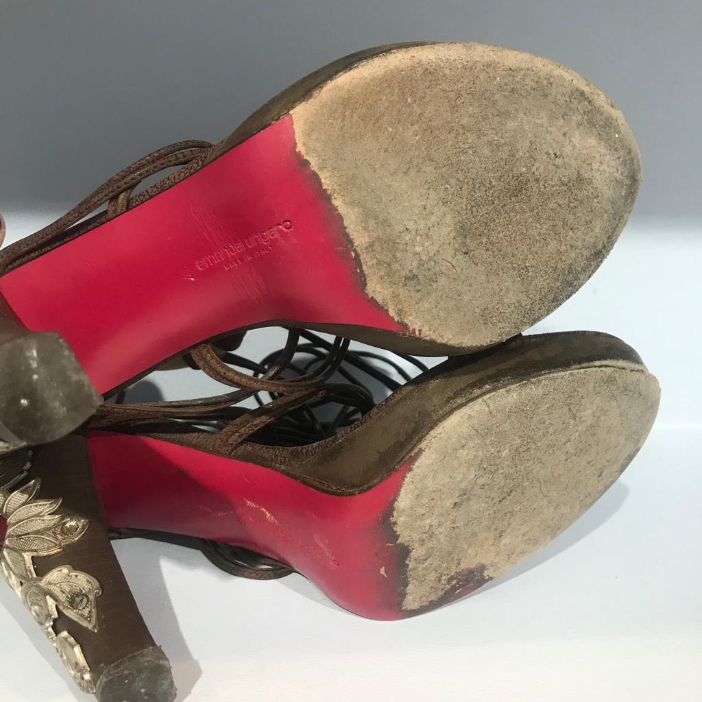 Sandales Emanuel Ungaro T.37