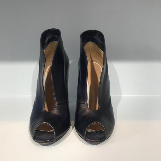 Escarpins Gianvito Rossi bleu marine T.37