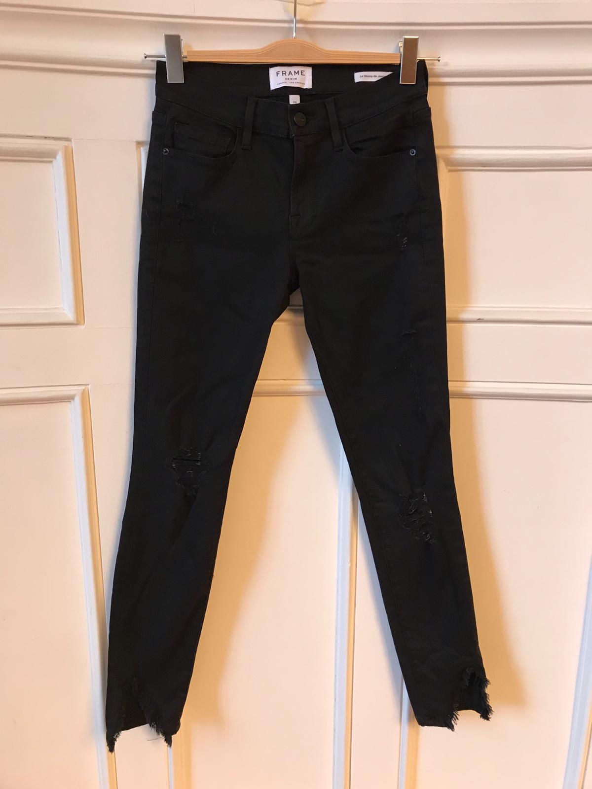 Jeans Frame noir T.26 NEUF
