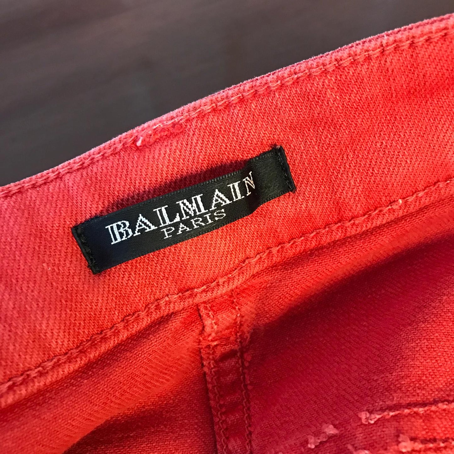 Jeans Biker Balmain T.38