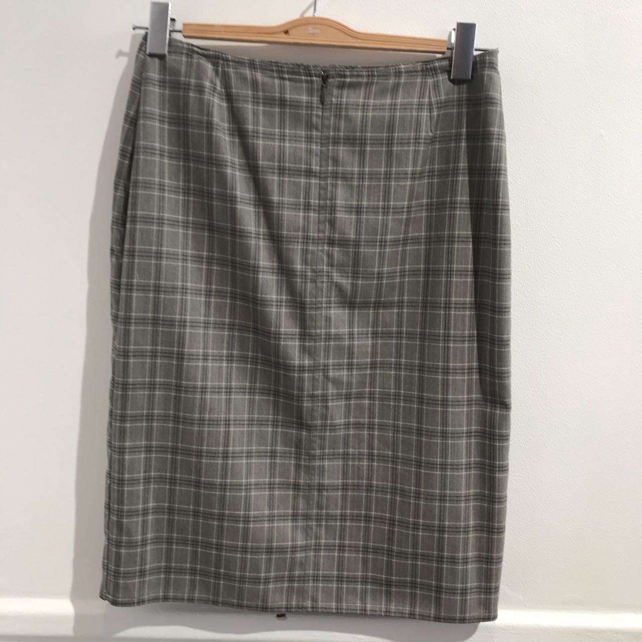 Jupe Christian Dior grise T.40