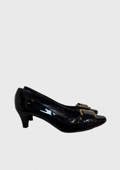 Escarpins Yves Saint Laurent noirs T.38,5