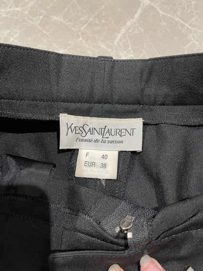 Pantalon Yves Saint Laurent noir T.40