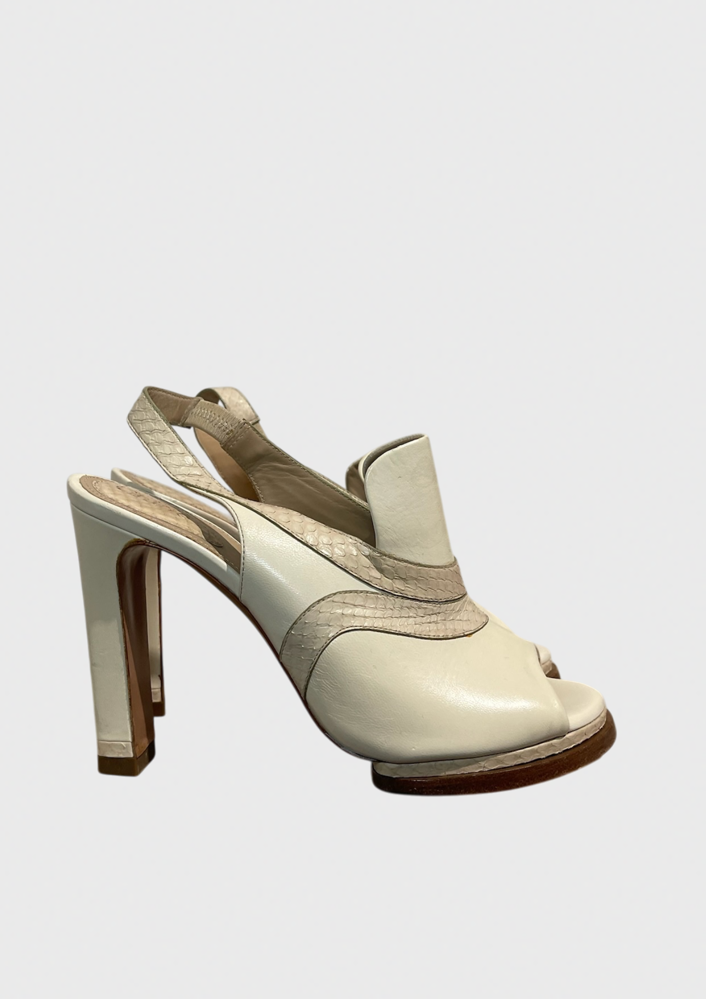 Sandales Chloé beiges T.36,5