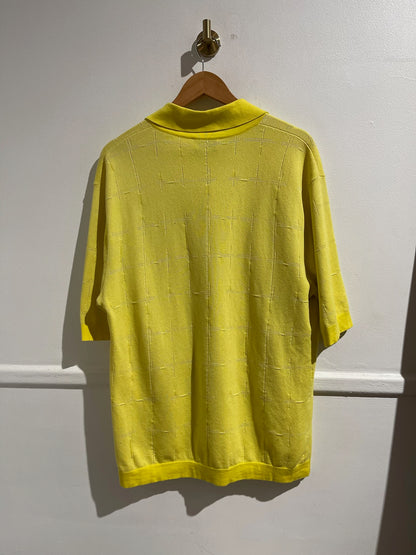 Polo Hermès jaune T.XL