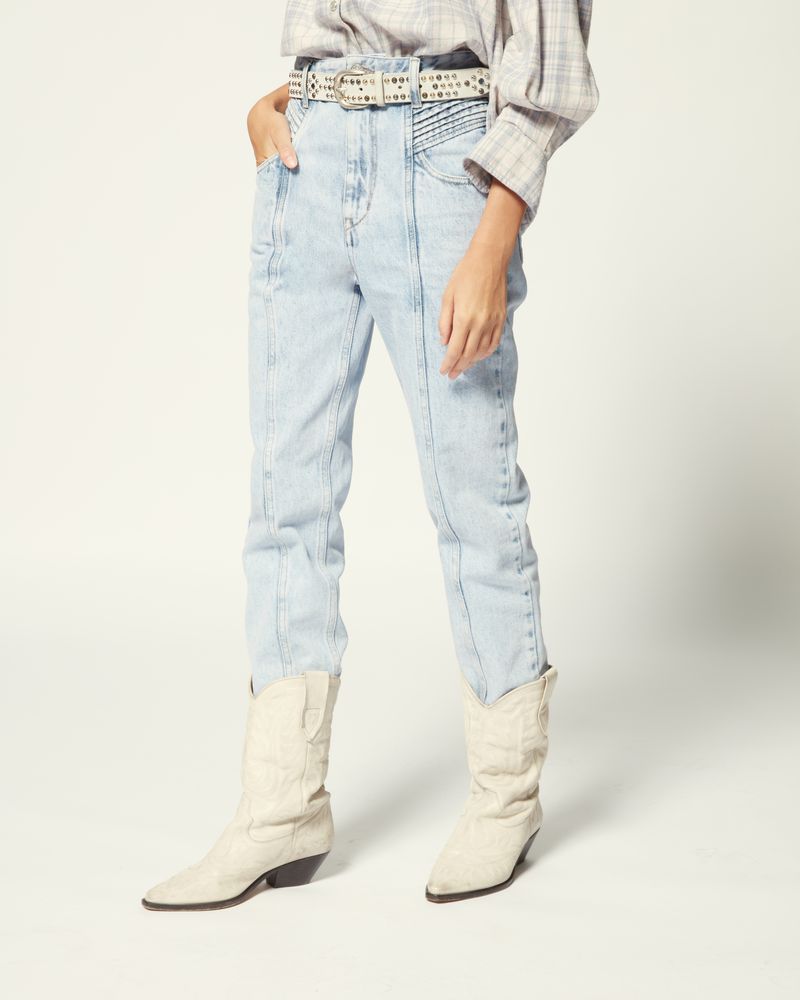 Jeans Isabel Marant bleu ciel T.34