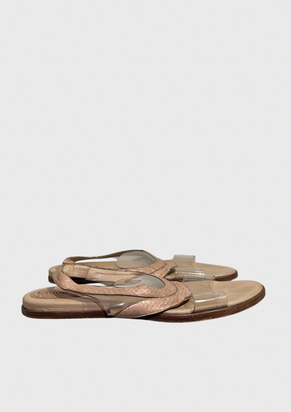 Sandales Chloé beiges T.37,5