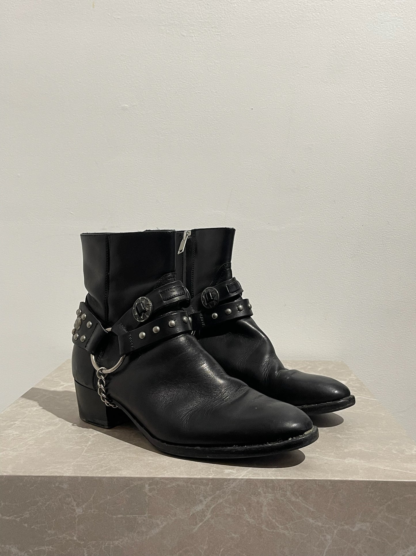 Bottines Saint Laurent noires T.36.5