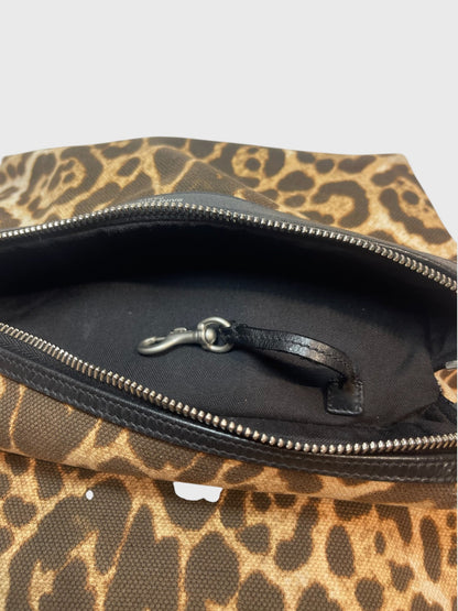 Sac à dos Saint Laurent leopard