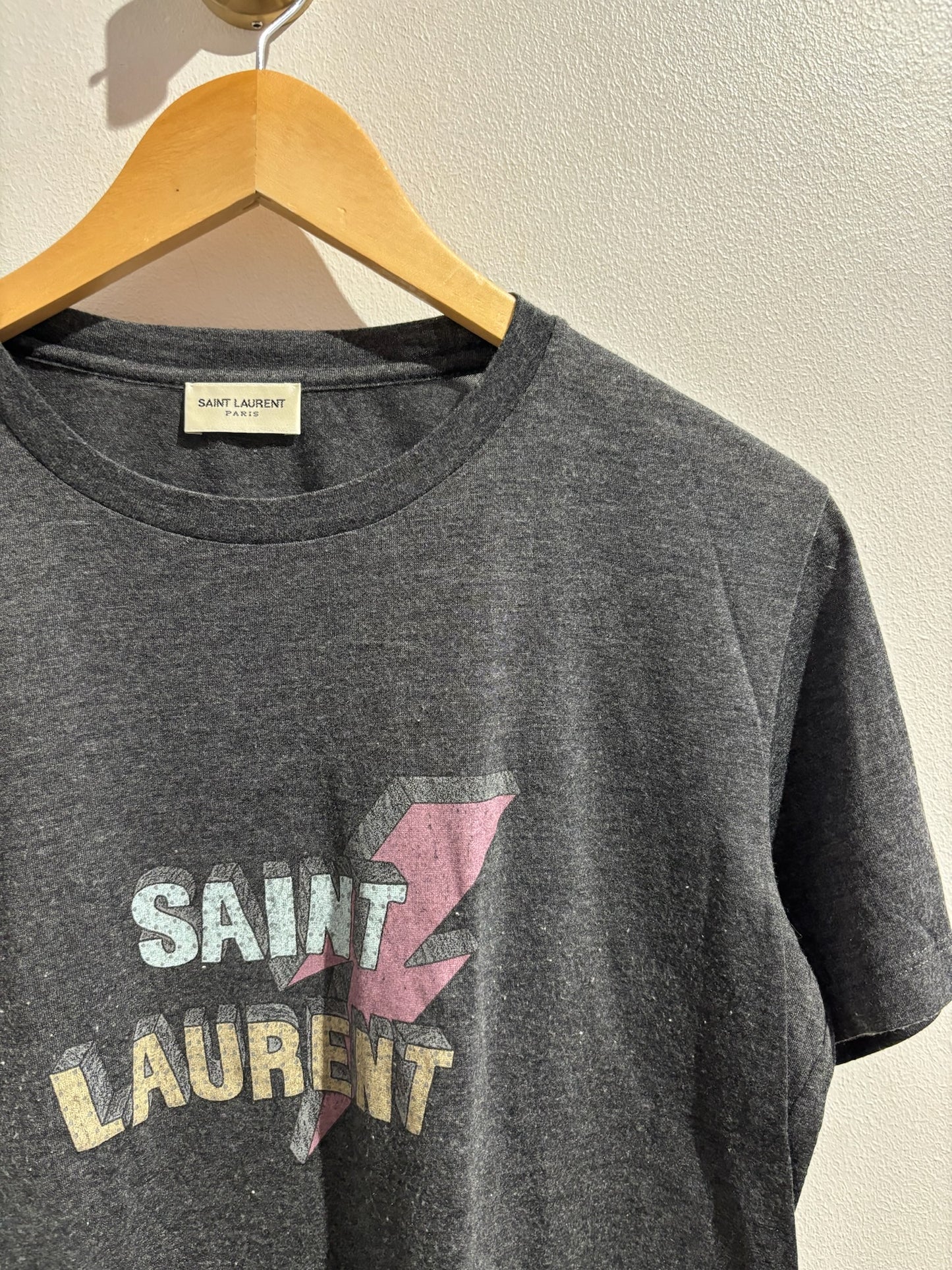 T-shirt Saint Laurent gris T.XS