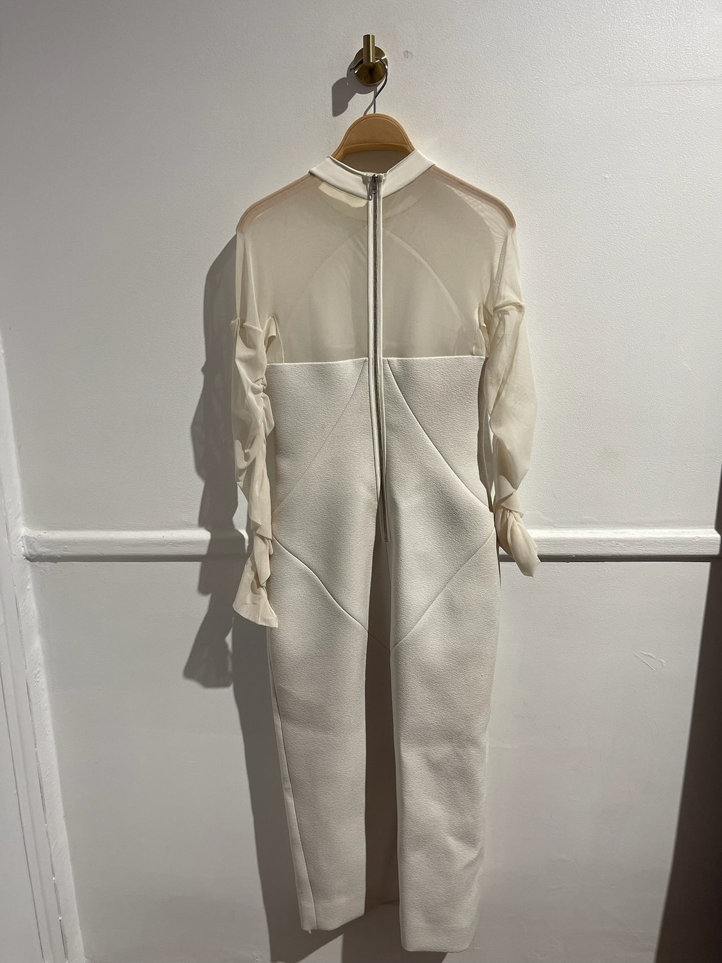 Robe Balenciaga blanche T.36