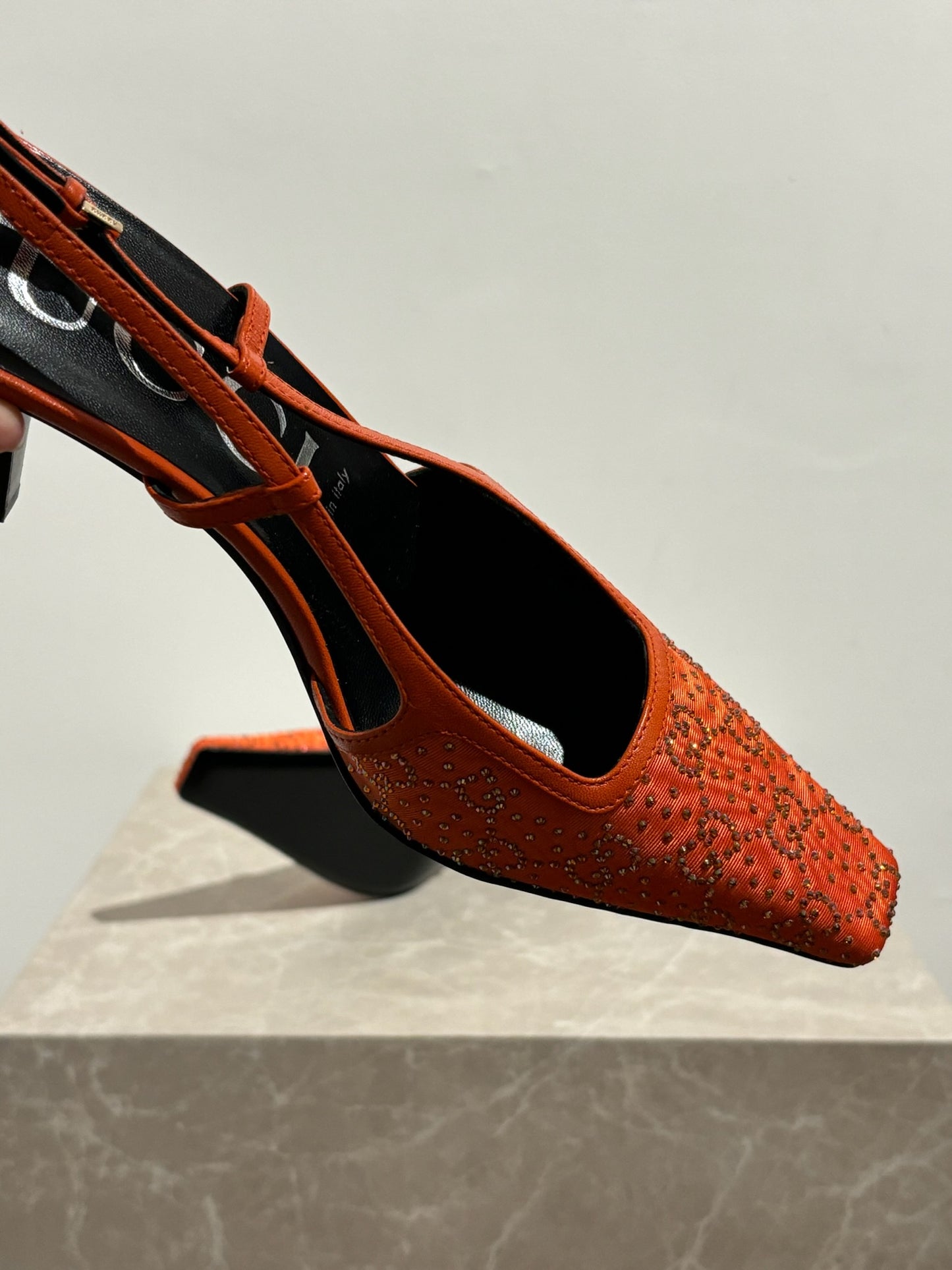 Escarpins Gucci orange T.39 NEUFS